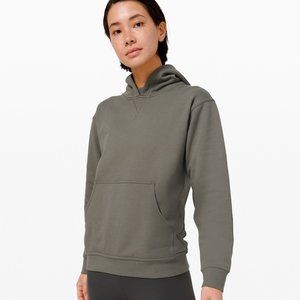 Lululemon All Yours Hoodie Terry - Grey Sage - size 6